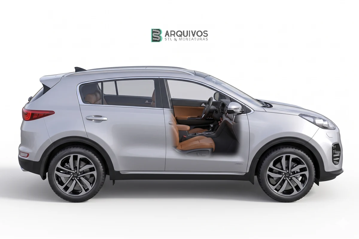 Modelo 3D STL - Kia Sportage 2020 — foto 3